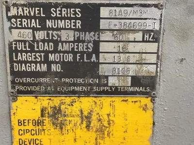USED MARVEL 81A9/M3M