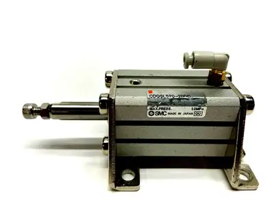 Used SMC COMPACT PNEUMATIC CYLINDER 20MM BORE Pneumatic Cylinders | Maverick Industrial Sales #1109484