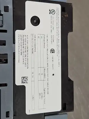 Siemens 3RV2721-4BD10 Circuit Breaker Loc4C3