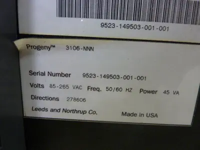USED LEEDS & NORTHRUP 3106-NNN