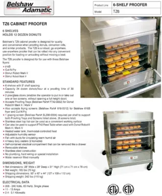 Used _UNKNOWN_ TZ6 Proofers (Bakery) Michigan US | Grocery Equipment Sales #1488785