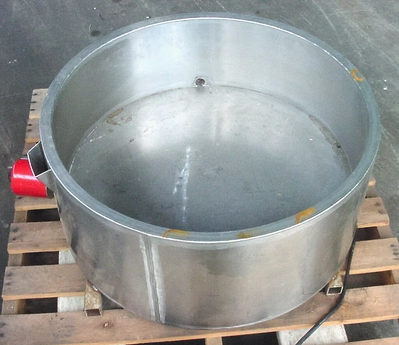 USED OPEN SYTLE JACKETED SS TANK JACKETED  TANK
