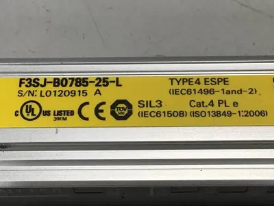 USED OMRON F3SJ-B0785-25-L