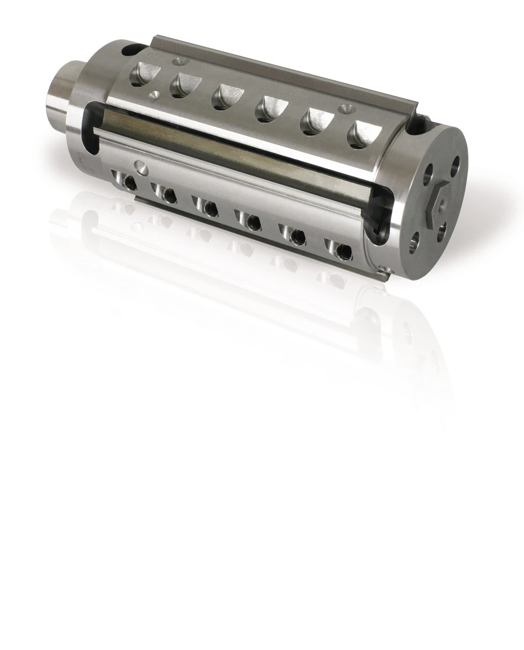 FABA HSK Cutterhead LH - 100mm Length, 4 Wing, 15 Degree Hook, 90mm Dia   Bottom/Left Head