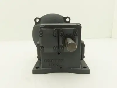 Boston Gear TWF113A-300-DM7 Parallel Shaft Gearbox 300:1 Double Reduction 56C