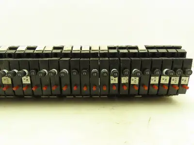 Allen Bradley 1492-GH015 Din Rail 1.5A Circuit Breaker Ser B 250V Lot of 35