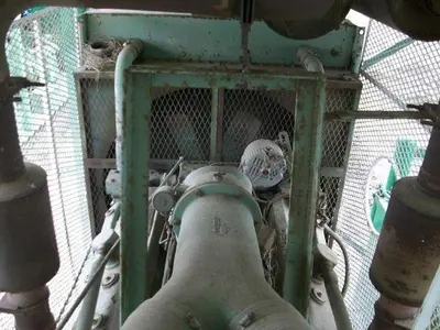 USED OILWELL S-856-10, (FORMERLY S-824-10) 5X8 TRIPLEX MUD PUMP PACKAGE