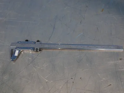 Used STARRETT 123 Vernier Calipers Ohio US | HGR 24 #1233313
