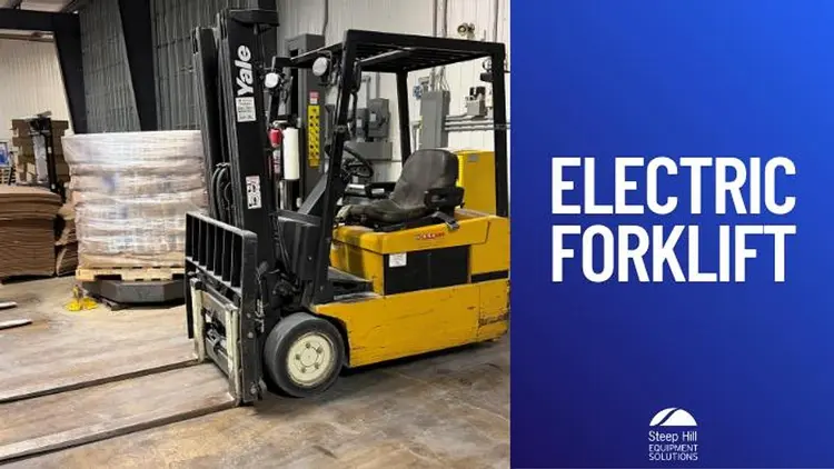 Used YALE ERP040TGN36TE082 4-Wheel Sit down Electric Counterbalance Forklifts British Columbia CA | Steep Hill Equipment Solutions #1266471