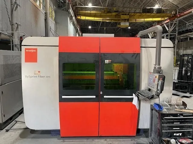 Used 2015 BYSTRONIC BYSPRINT 3015 FIBER Laser Cutters Illinois US | Lion Machinery #472567