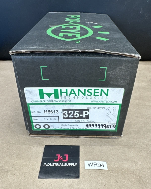 New | in-Stock HANSEN H5613/325-P Valves/Fittings Indiana US | J&J Industrial Supply #919778