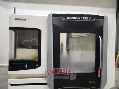 Used DMG ECOMILL 1100V Vertical Machining Centers Michigan US | Vander Ziel Machinery Sales #483149
