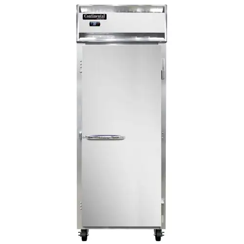 Continental 1REN 28 1/2" One Section Reach In Refrigerator, (1) Right Hinge Solid Door, 115v
