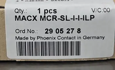 Phoenix Contact MACX MCR-SL-I-I-ILP Channel Isolation amplifier Loc3D35