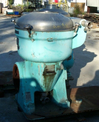 (2) Alfa-Laval SRG 214-15HH-60 hermetic separators, 316SS.