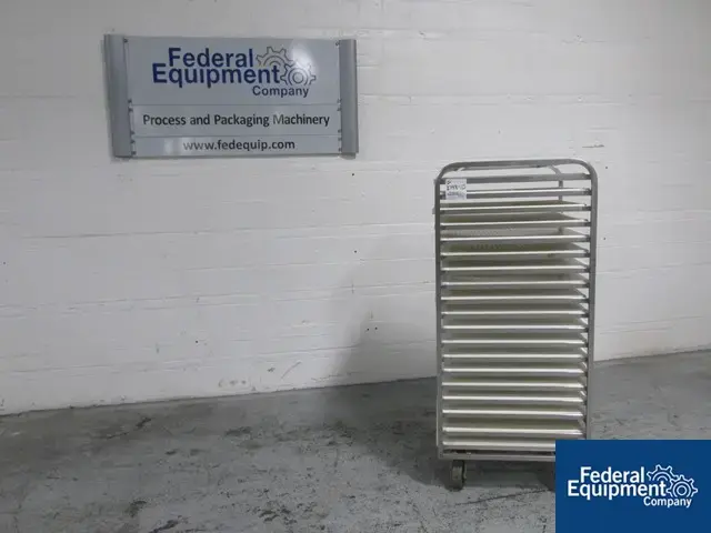 Unknown Plastic Tray Rack, s/s