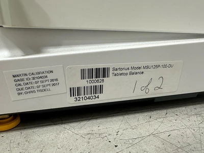 Sartorius Cubis Lab Scales & Beam Balances | Fram Fram LLC (18)