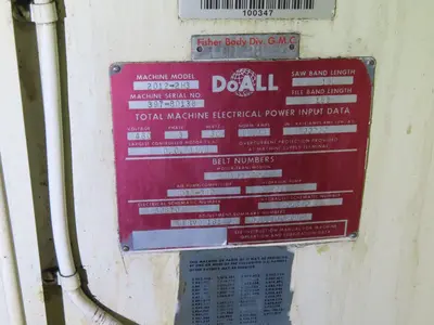 USED DOALL 2012-2H3
