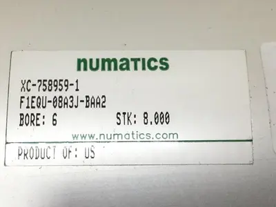 USED NUMATICS XC-758959-1