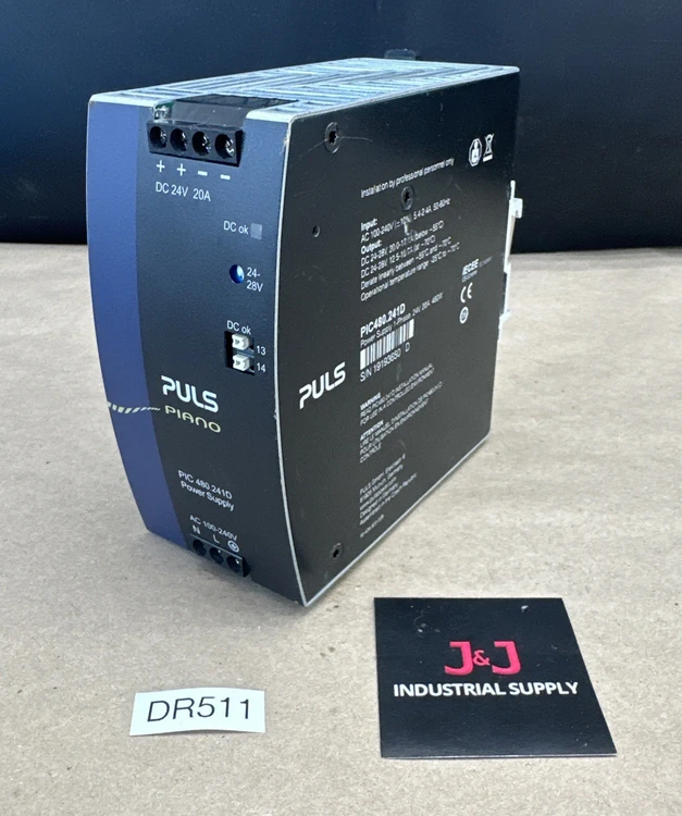 Used PULS PIC480.241D Power Supplies Indiana US | J&J Industrial Supply #774567