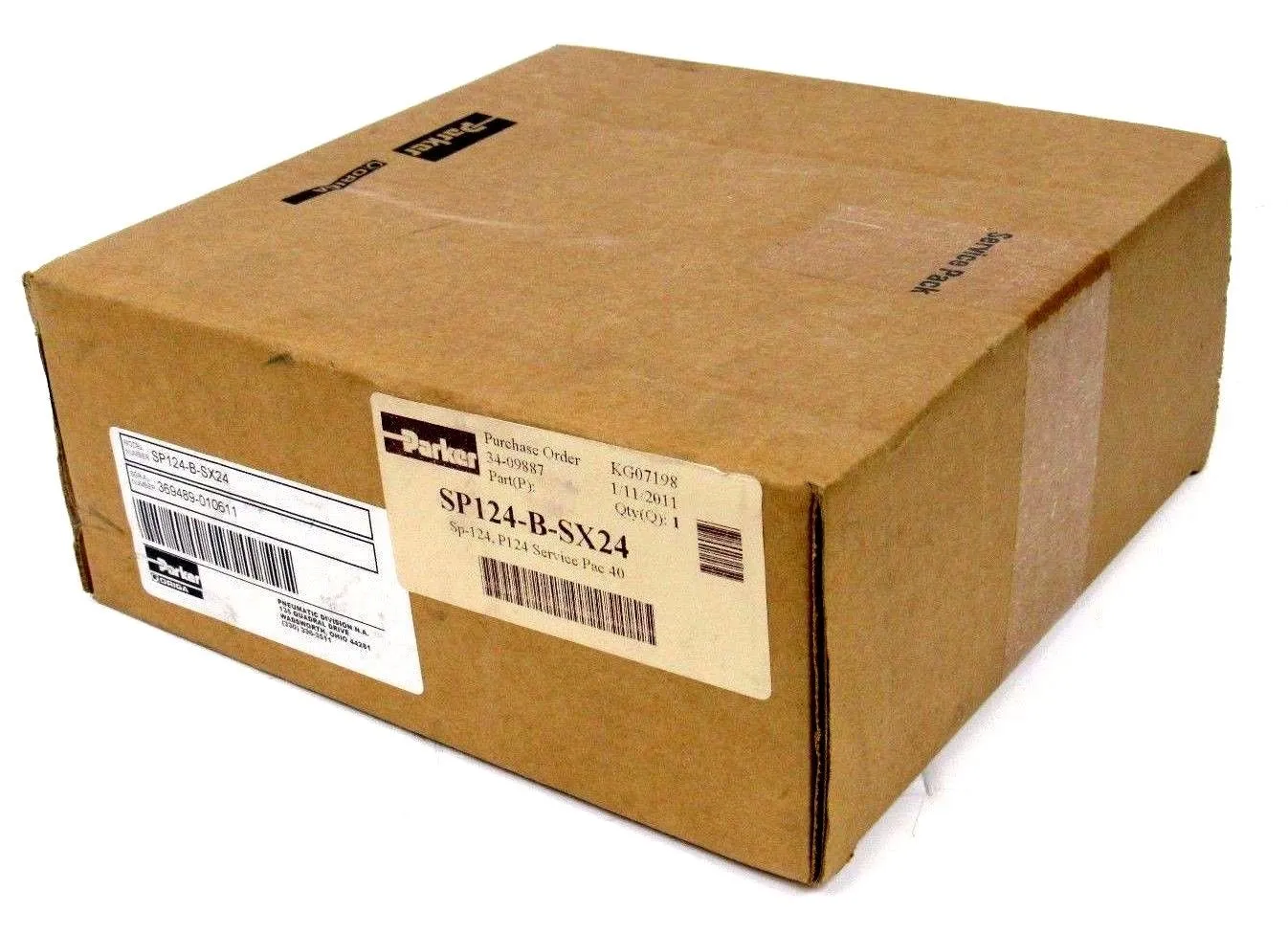 NEW PARKER SP124-B-SX24 SERVICE KIT SP124BSX24