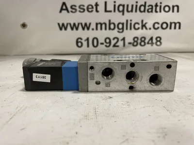 Festo MVH-5-1/4-B 1/4” 5/2-Way Air/Pneumatic Solenoid Valve 28-145psi 24VDC
