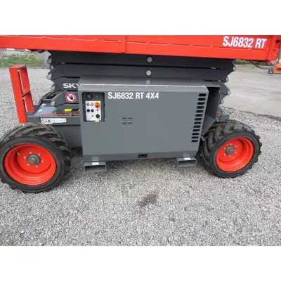 New | in-Stock 2018 Skyjack SJ6832RT Scissor Lifters New York US | United Lift #1446636