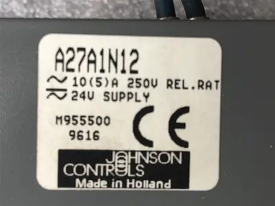 USED JOHNSON-SPATEN A27A1N12 TEMPERATURE CONTROL