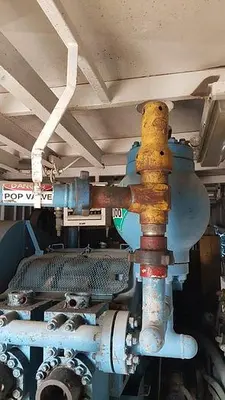 USED EMSCO F-650 TRIPLEX MUD PUMP