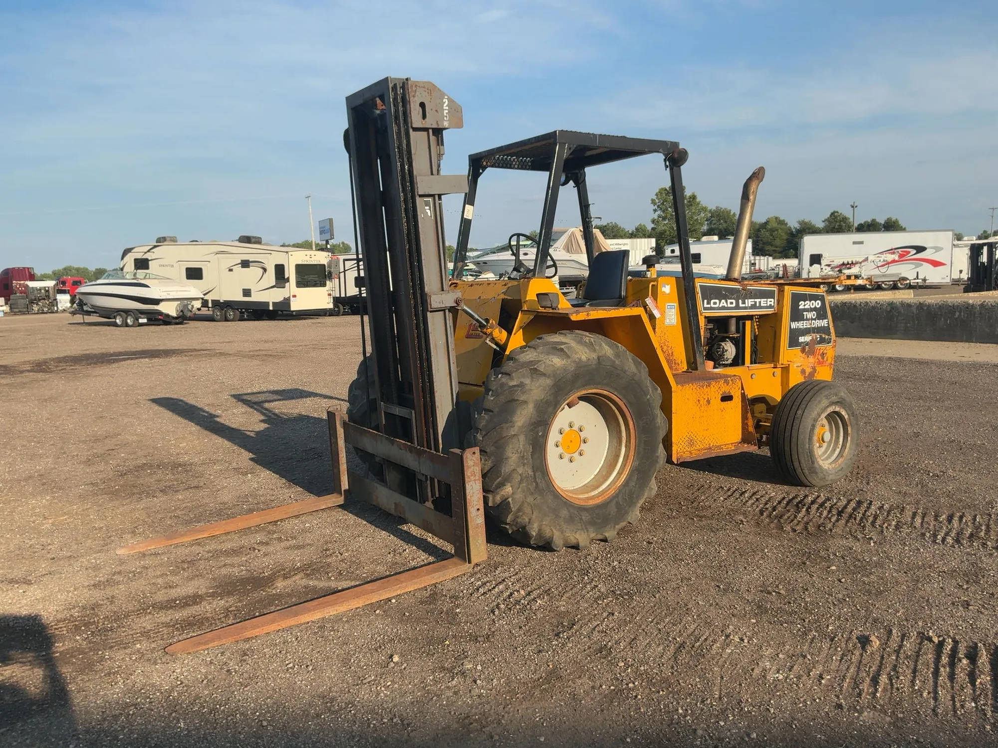 Used 1999 LOAD LIFTER 1912 ROUGH TERRAIN Internal Combustion Forklifts: Pneumatic Tire Michigan US | Miedema Asset Management Group #1366540