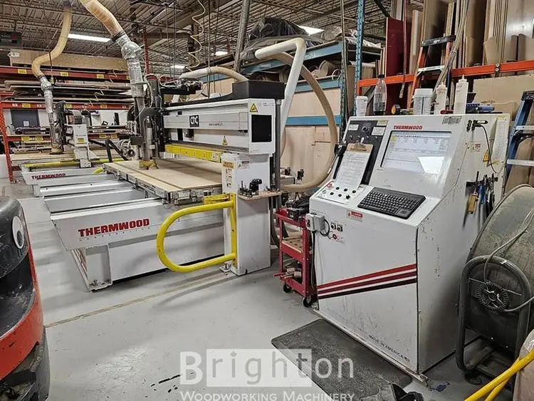 Used 2012 THERMWOOD M42-55DT USED 5 X 10 CNC ROUTER WITH RECENT UPGRADE. Routers Ontario CA | Brighton Woodworking Machinery #762838
