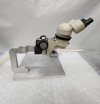 OLYMPUS TOKYO MICROSCOPE HEAD 341848 UNIT WITH MICRO CONTROLE MOUNT