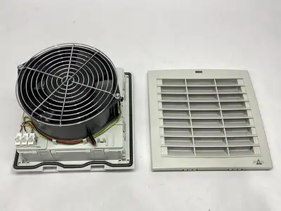 USED STEGO AIR EXHAUST FAN TYPE FPO 018 OUT 24VDC 12W