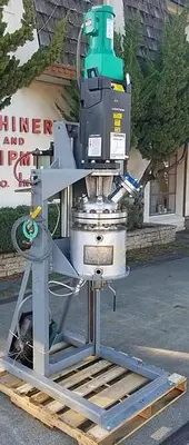 Reactor, 5 Gallon, S/st, Arrow Tank, 50 PSI, Jkt, Agit, #S742710