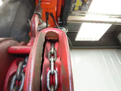 Detroit 2 Ton 4000Lb Manual Chain Fall Hand Hoist 9' Lift