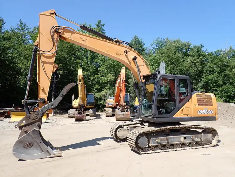 Used 2021 CASE CX160D Crawler Excavators Massachusetts US | Brookside Equipment Sales #1422114