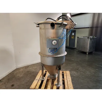 Used 30" Dia. Stainless Steel Reclaim Filter Receiver Collector
