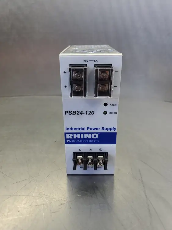 Used RHINO PSB24-120 Power Supplies | Palmetto Automation #1150610