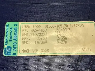 USED ELEKTRONIK D7470