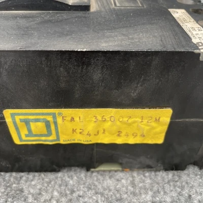 Used Square D FAL36007 Misc Electrical & Power Parts California US | Davliegogo LLC #1710119