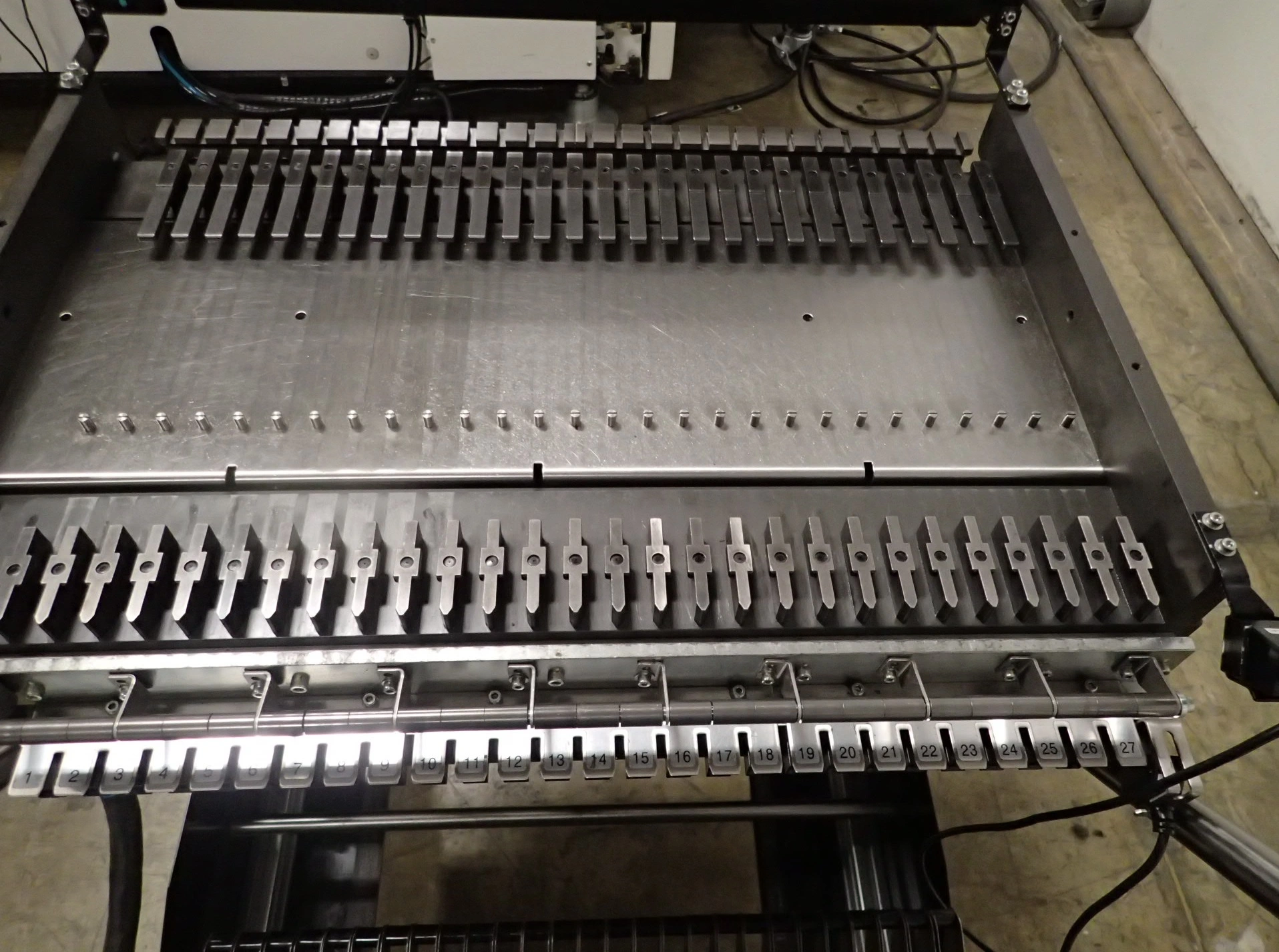 USED PANASONIC CM402/602 GANG CHANGE TYPE FEEDER CART (KXFX036PA00
