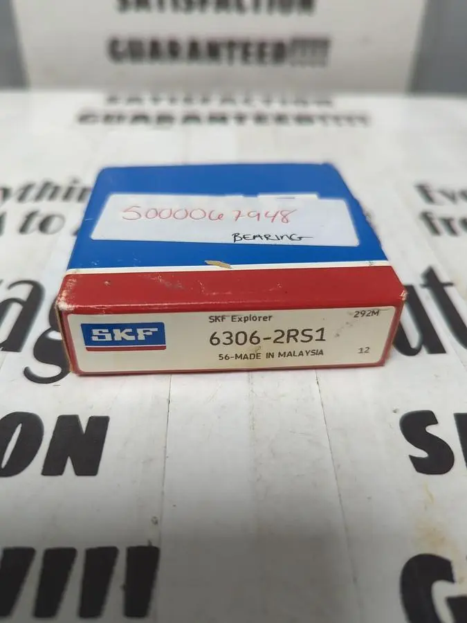 New | in-Stock SKF 6306-2RS1 Bearings | Surplus Asset Holdings #1192521