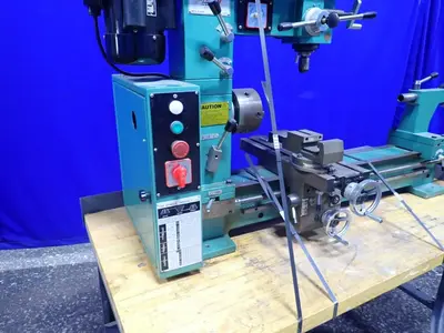 Used GRIZZLY G9729 Bench Top 3-in-1 (Drilling & Milling) Lathes Ohio US | HGR 24 #1250321