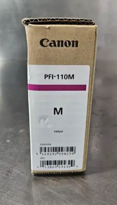 Canon PFI-110M 160ml Magenta Ink Tank (BIN642)