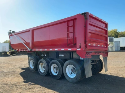 Used 2016 TRAILSTAR 28' QUAD AXLE STEEL Dump Trailers Michigan US | Miedema Asset Management Group #1579219