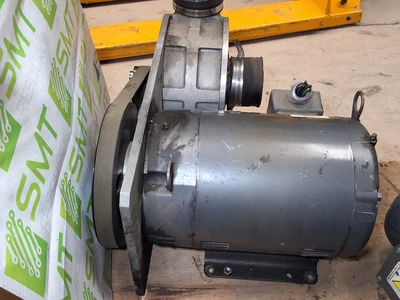 BALDOR CMM3314T INDUSTRIAL MOTOR WITH SONIC AIR SYSTEMS SONIC 100 BLOWER