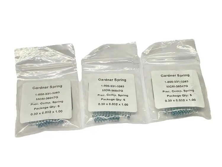 New | in-Stock GARDNER SPRING COMPRESSION SPRING 1" L 0.3" OD 0.236" ID LOT OF 15 Misc Industrial Equipment | Maverick Industrial Sales #1100194