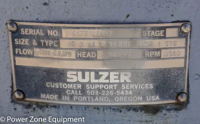 NEW SULZER BINGHAM 10X14X16.5BX HSB