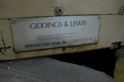 Used 1993 GIDDINGS & LEWIS 48" CNC Rotary Tables Minnesota US | Orca Machine Tools, Inc. #1267002