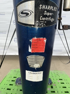 Sharples Super Centrifuge Type 6VY-3-22 KY- 32